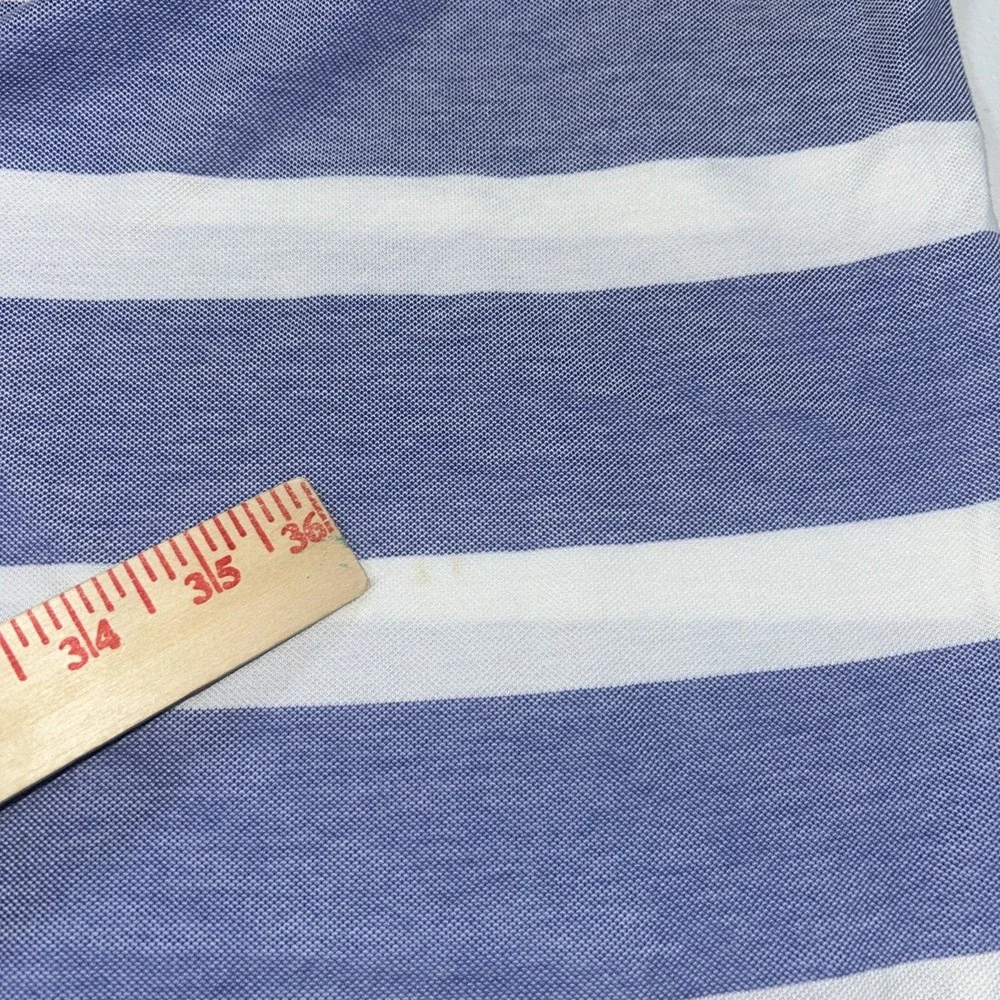 Polo Golf Ralph Lauren Pima Cotton Men's Large Striped‎ Golf Polo, Lightweight